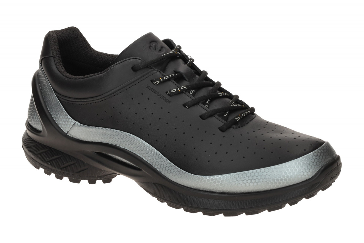 Ecco 850824 BIOM ENERGI Herren Outdoor Sneaker schwarz buffed silver/blk wass...