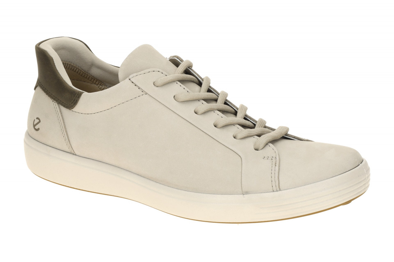 Ecco 470824 Soft 7 Mens Slip On - Grau Pure Cashmere/Tarmac - Sportliche Herr...