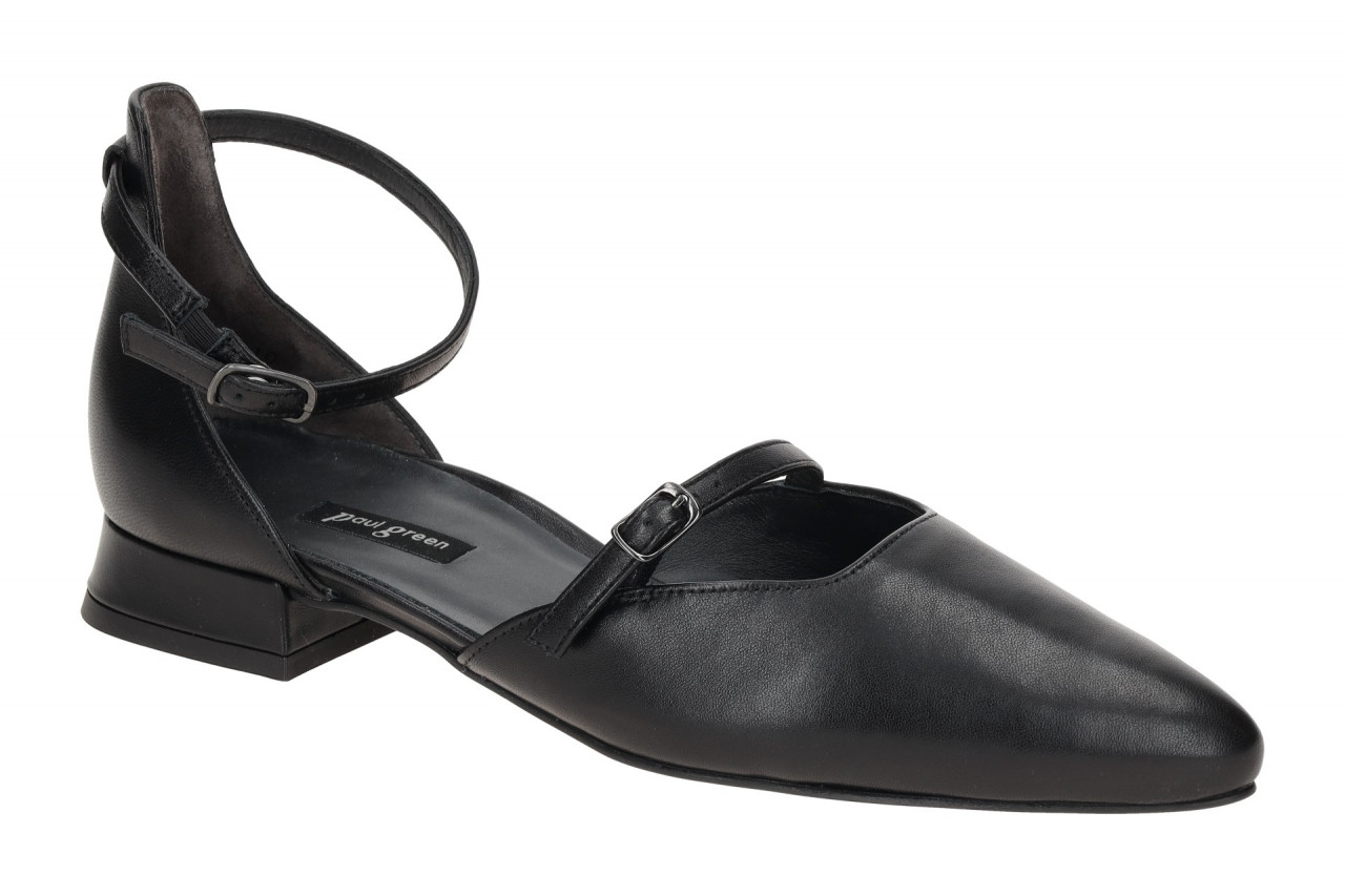 Paul Green 1134-03 schwarz - Riemchen Pumps f?r Damen