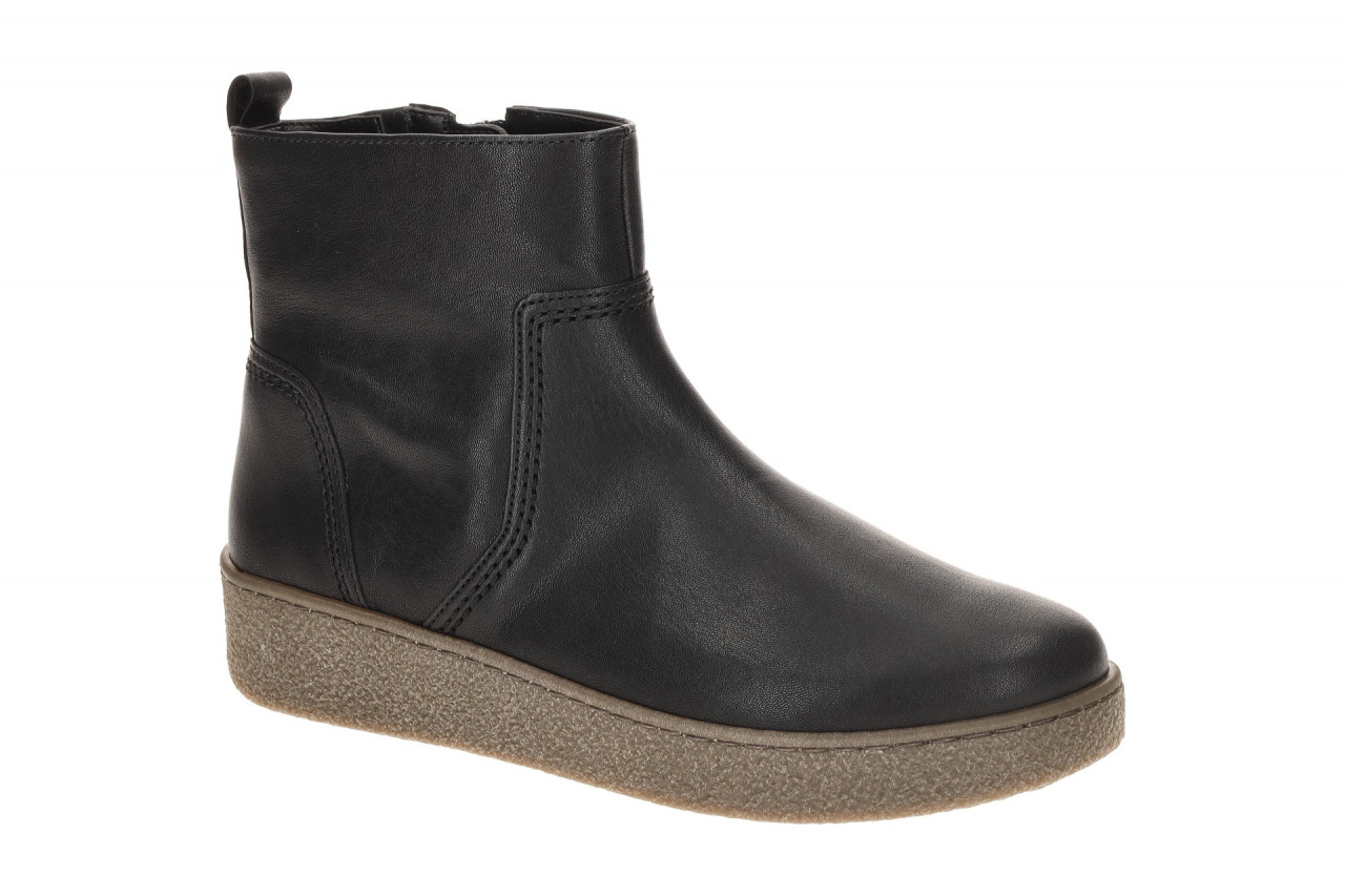 Gabor 72.830 Damen Stiefeletten schwarz bequem mit Keilabsatz