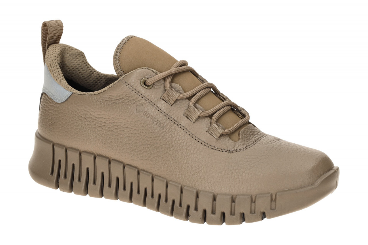 Ecco GRUUV GTX 21823301674 taupe - bequeme Halbschuhe f?r Damen