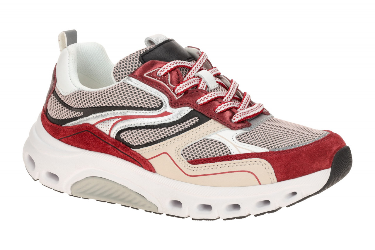 Gabor 86.986.38 ROLLINGSOFT Damenschuhe in rot/rose/rubin/creme - sportliche ...