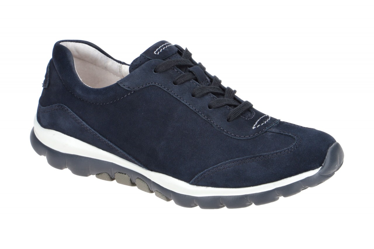 Gabor ROLLINGSOFT 76.965.46 dunkel-blau - sportliche Halbschuhe f?r Damen