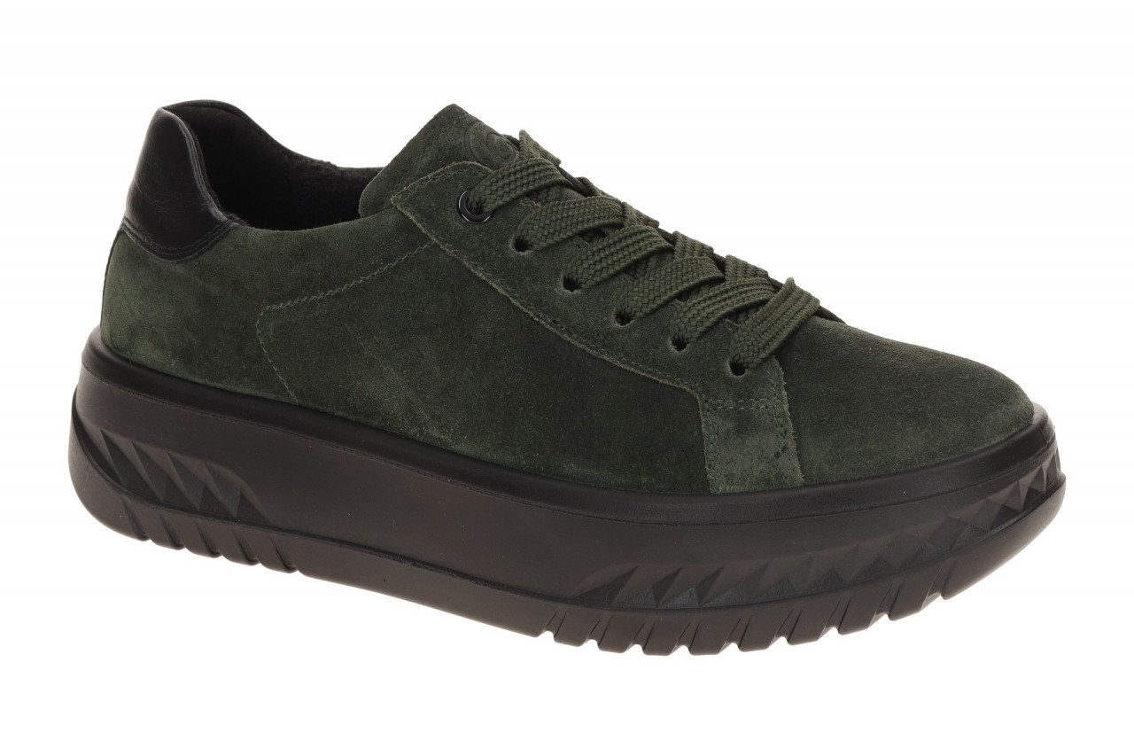 ara 12-46707 07 MONACO 2.0 Damenschuhe Gr?n/Schwarz Extra Weit - Bequeme Schn...