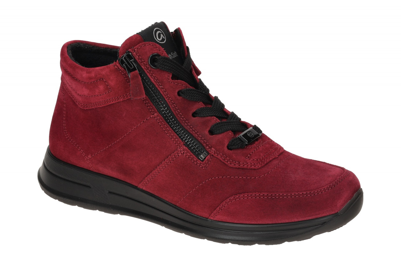 ara 12-24808 87 Osaka 2.0 Damenschuhe, sportliche Sneaker, wildberry Rot