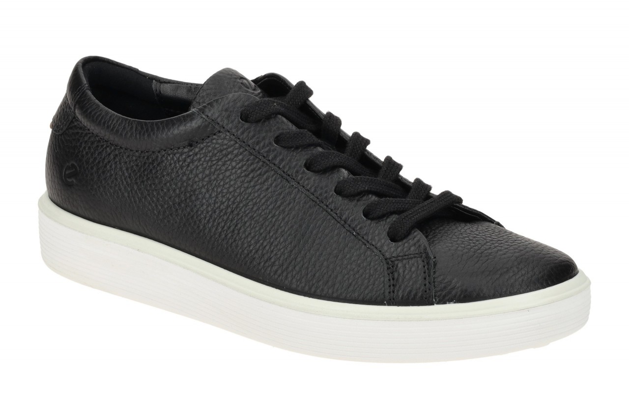 Ecco 21920301001 SOFT 60 LADIES - Damenschuhe Sneaker Schwarz - Ultraleicht &...