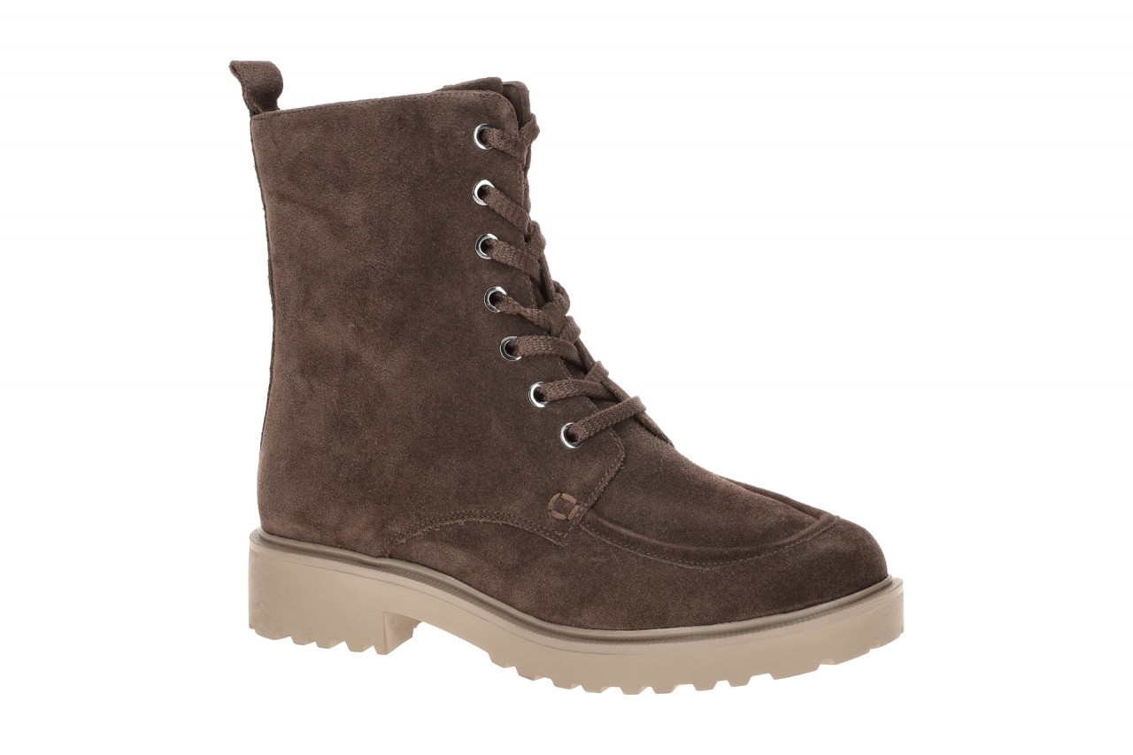 CAPRICE Damen Stiefeletten 9-25214-47-342 dk brown bequeme Boots im Mokassin-...