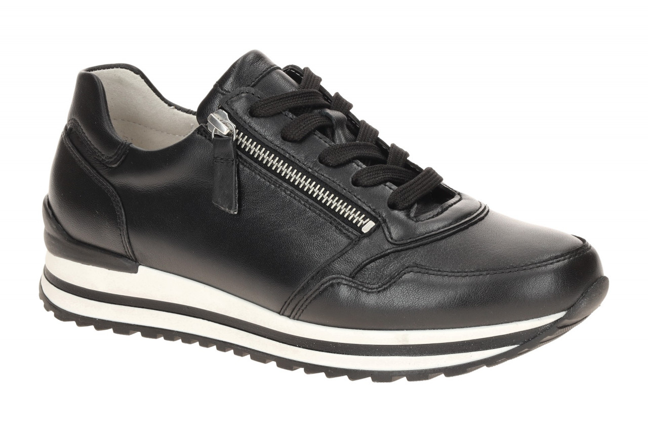 Gabor 86.528.27 schwarz - bequeme Halbschuhe f?r Damen