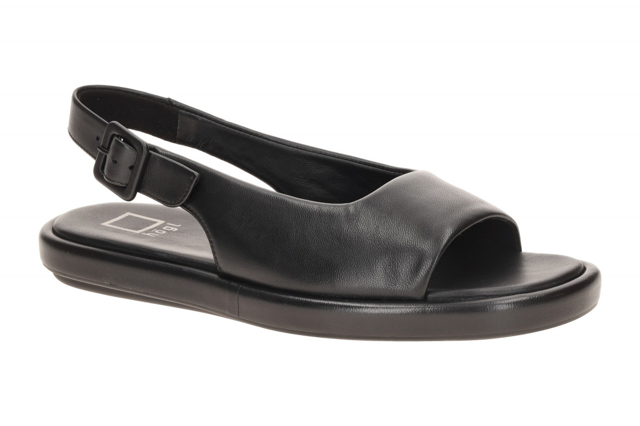 H?gl 1-10 0200 0100 Damen Sandalen SUE in Schwarz - black, Echtleder Fu?bett