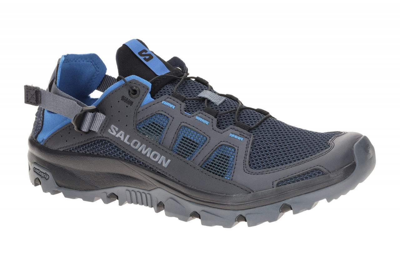 Salomon 491424 Techamphibian 5 Herren Sportschuhe blau + dunkelgrau, wasserdu...
