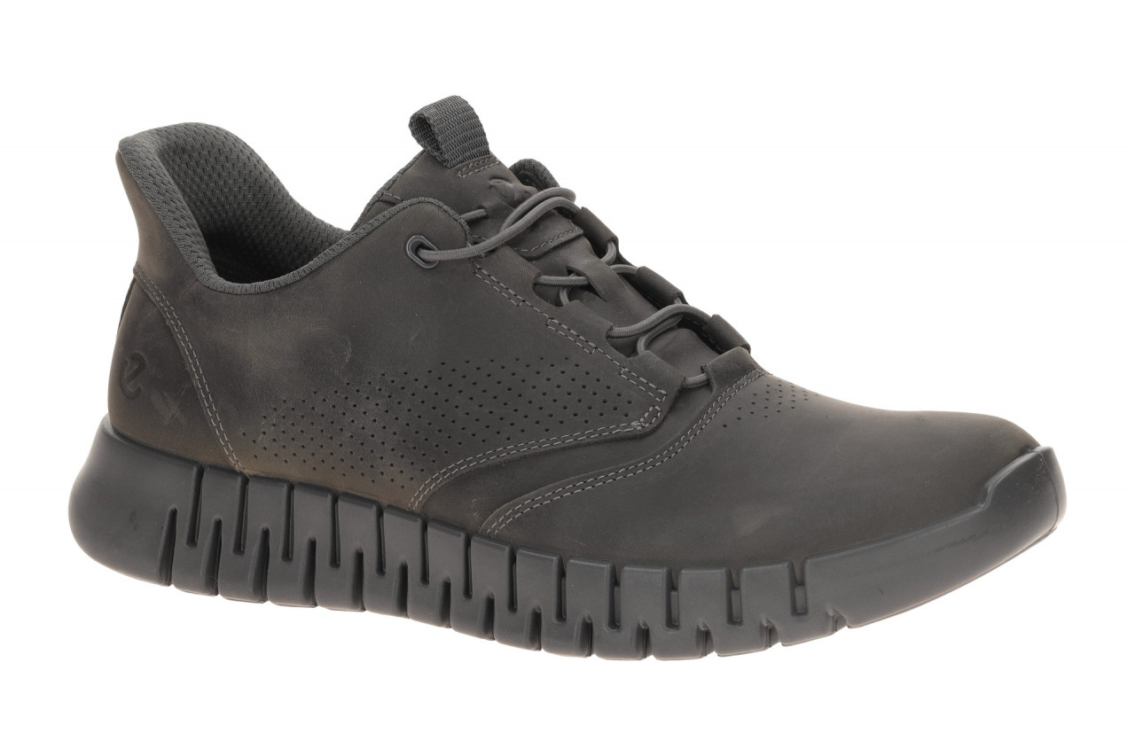 ECCO 52530402308 GRUUV Herren Slipper Grau - magnet Dual-Fit Fu?bett atmungsa...