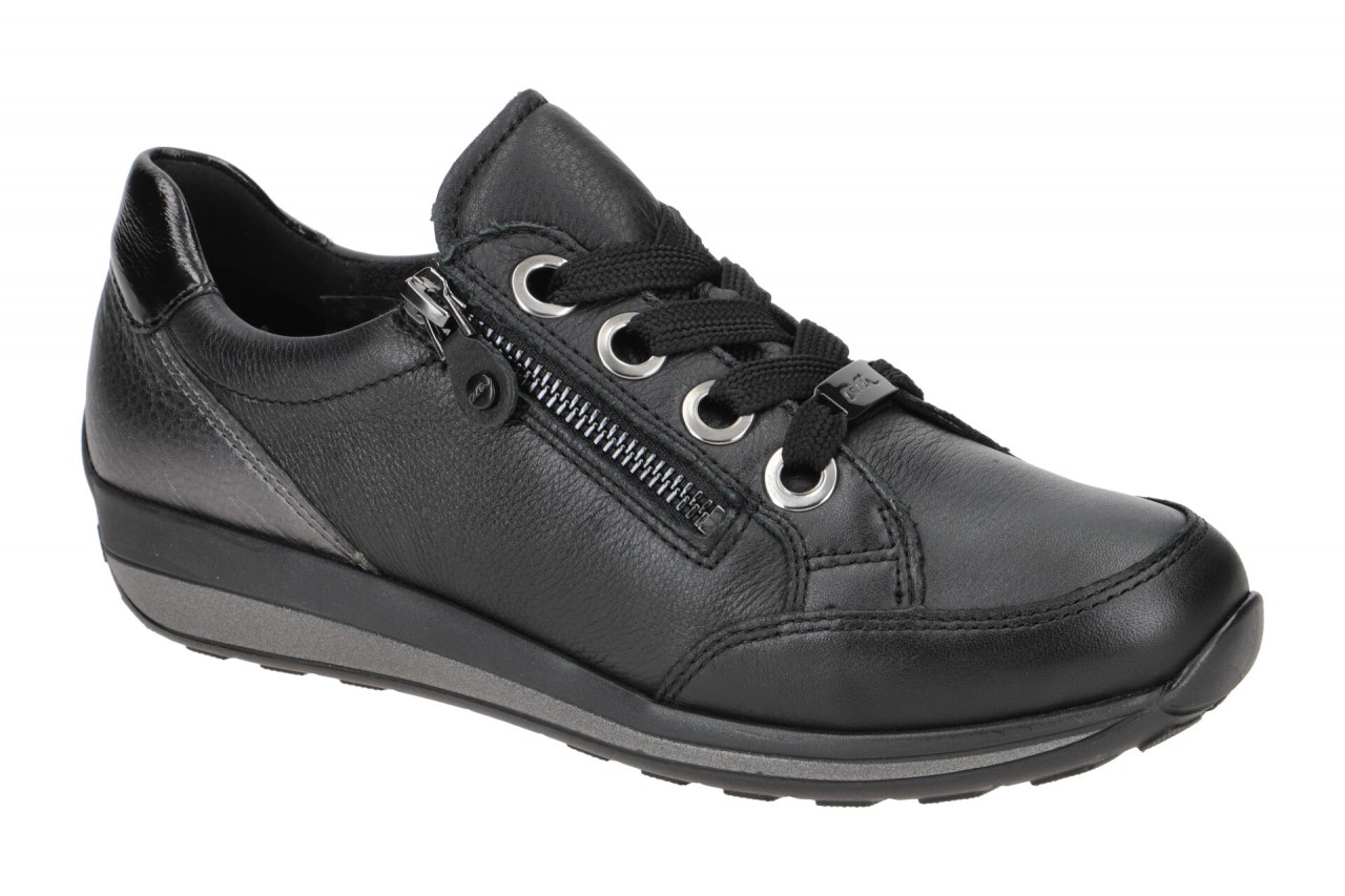 ara OSAKA 12-44587 66 schwarz - bequeme Halbschuhe f?r Damen