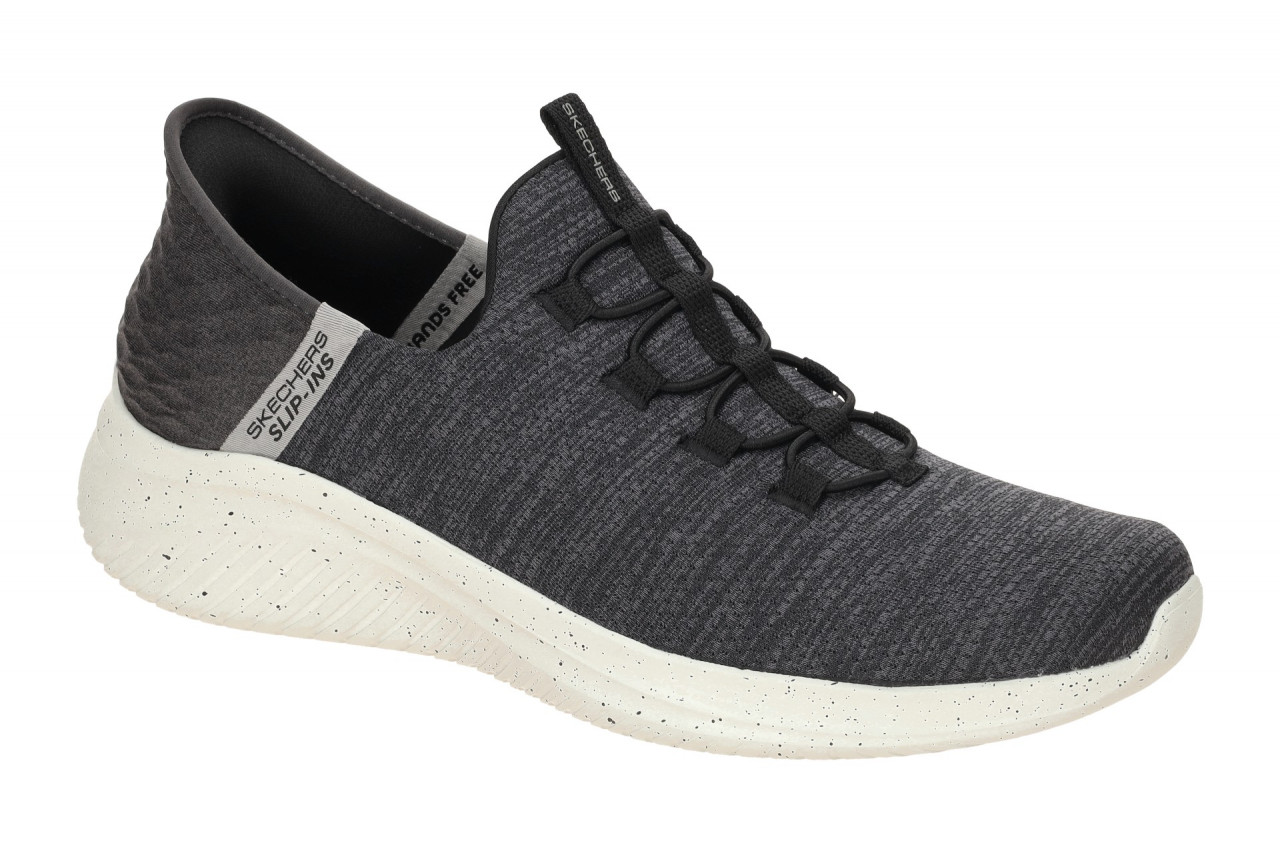 Skechers ULTRA FLEX 3.0 232452 BLK dunkel-grau - sportliche Slipper f?r Herren