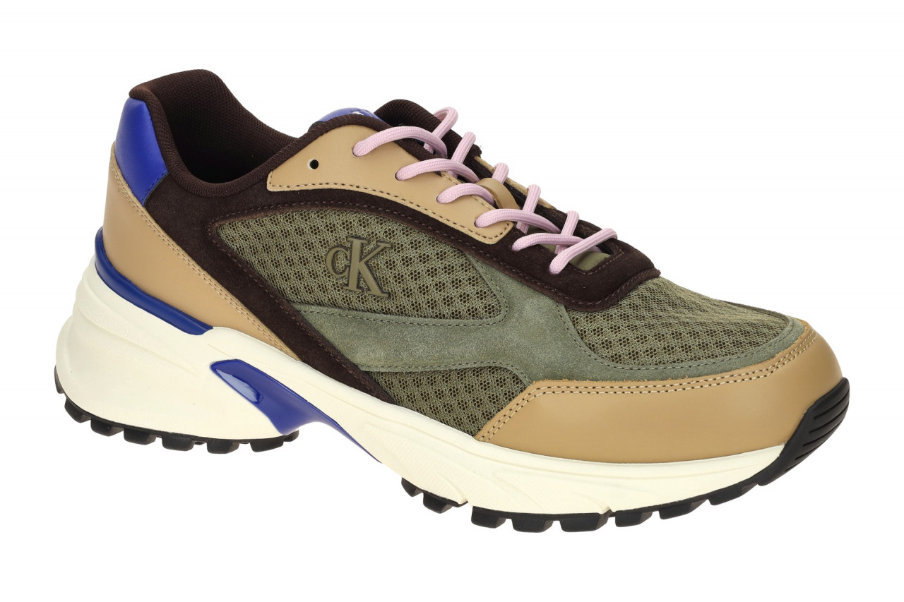 Calvin Klein HIKE RUNNER YM01379 0IL dunkel-gr?n - Sneakers f?r Herren