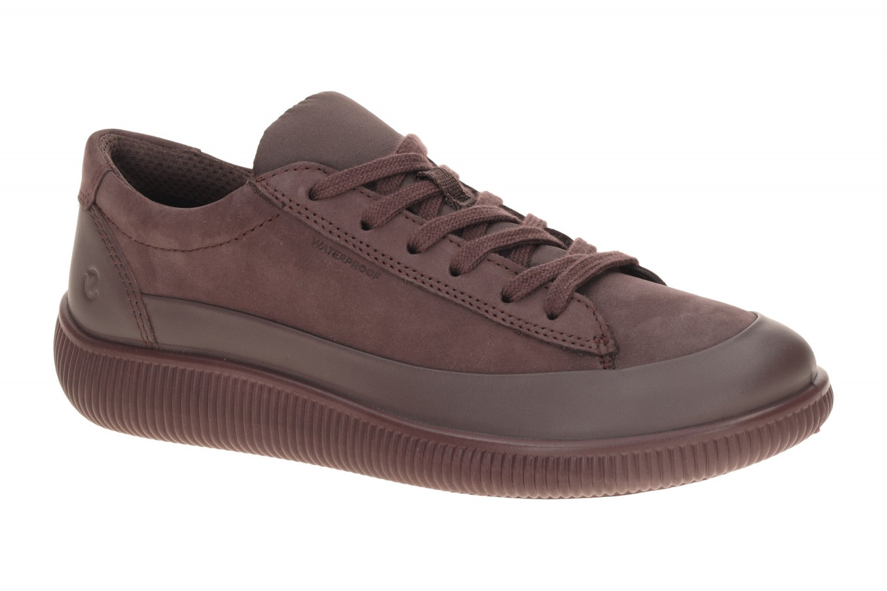 Ecco 220283 SOFT ZERO - LADIES Sneaker Raisin Waterproof - Damen Halbschuhe