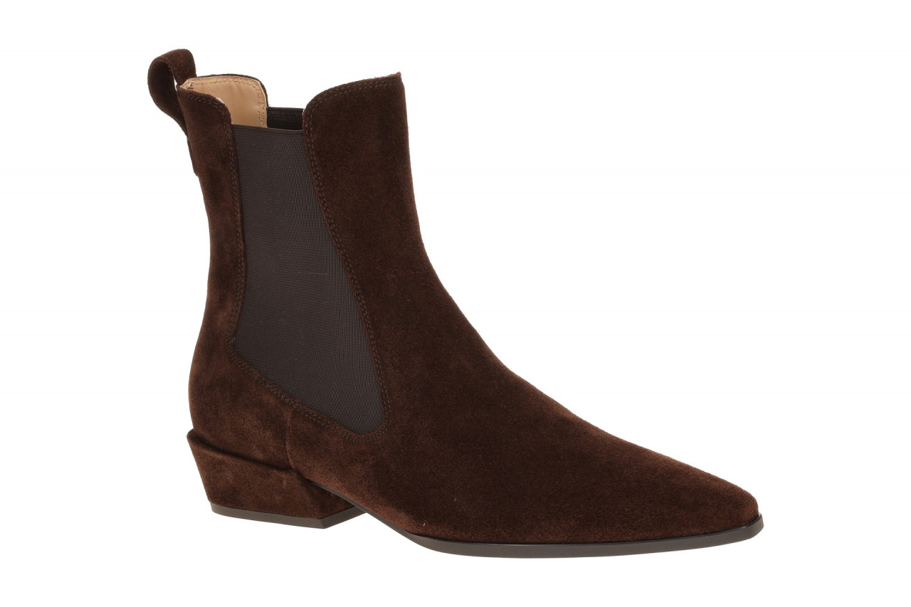H?gl Damen Western Stiefeletten 2-10 2912 Chocplum Braun bequem mit Blockabsatz