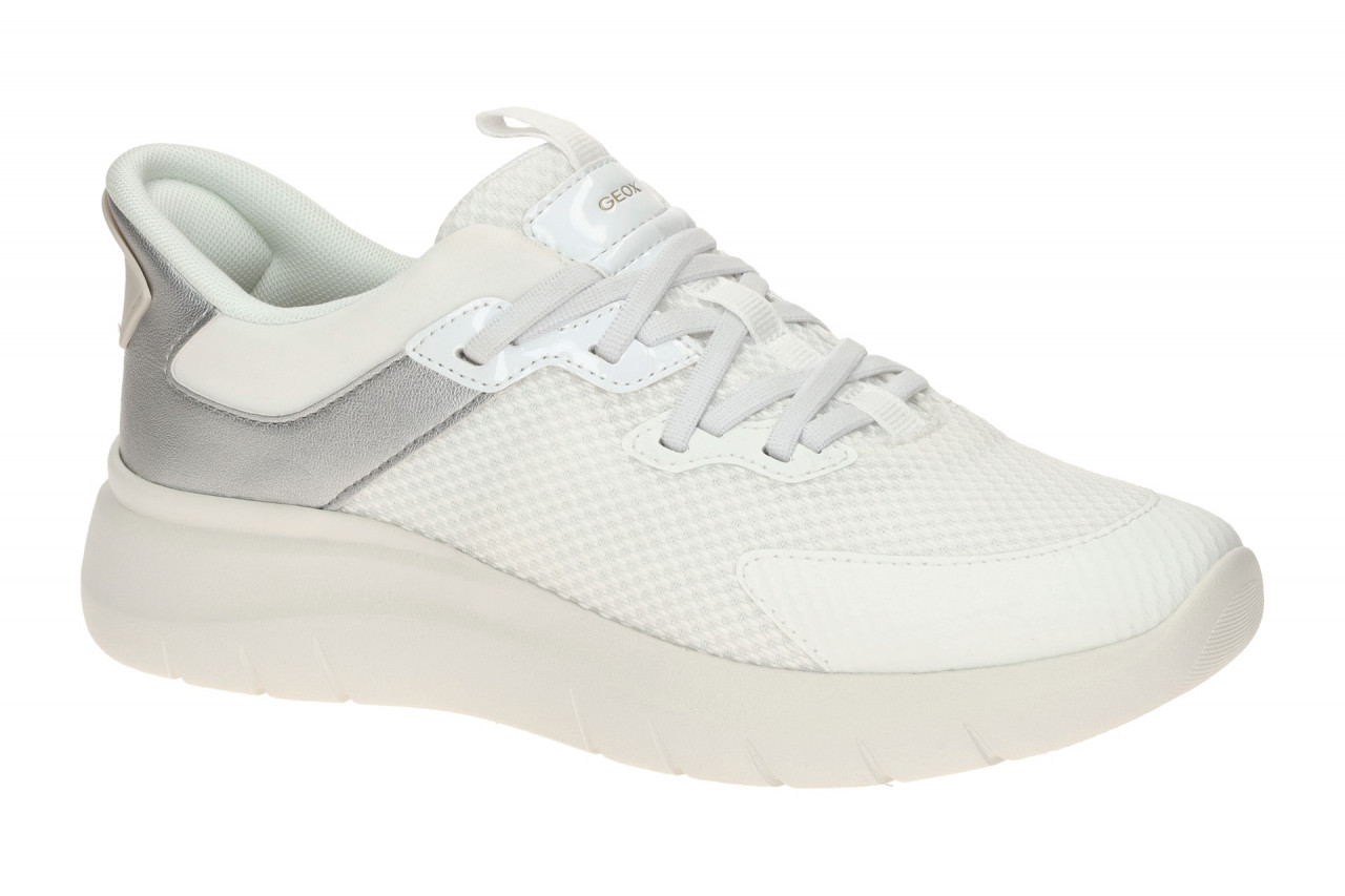 Geox PLUMMERY PLUS D670JB 014AJ C0007 wei? - sportliche Slipper f?r Damen