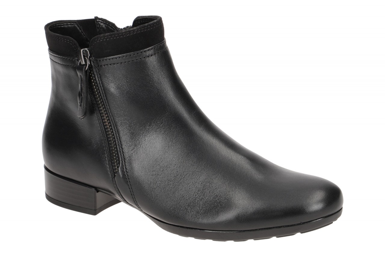 Gabor 72.718.57 schwarz - elegante Stiefelette f?r Damen