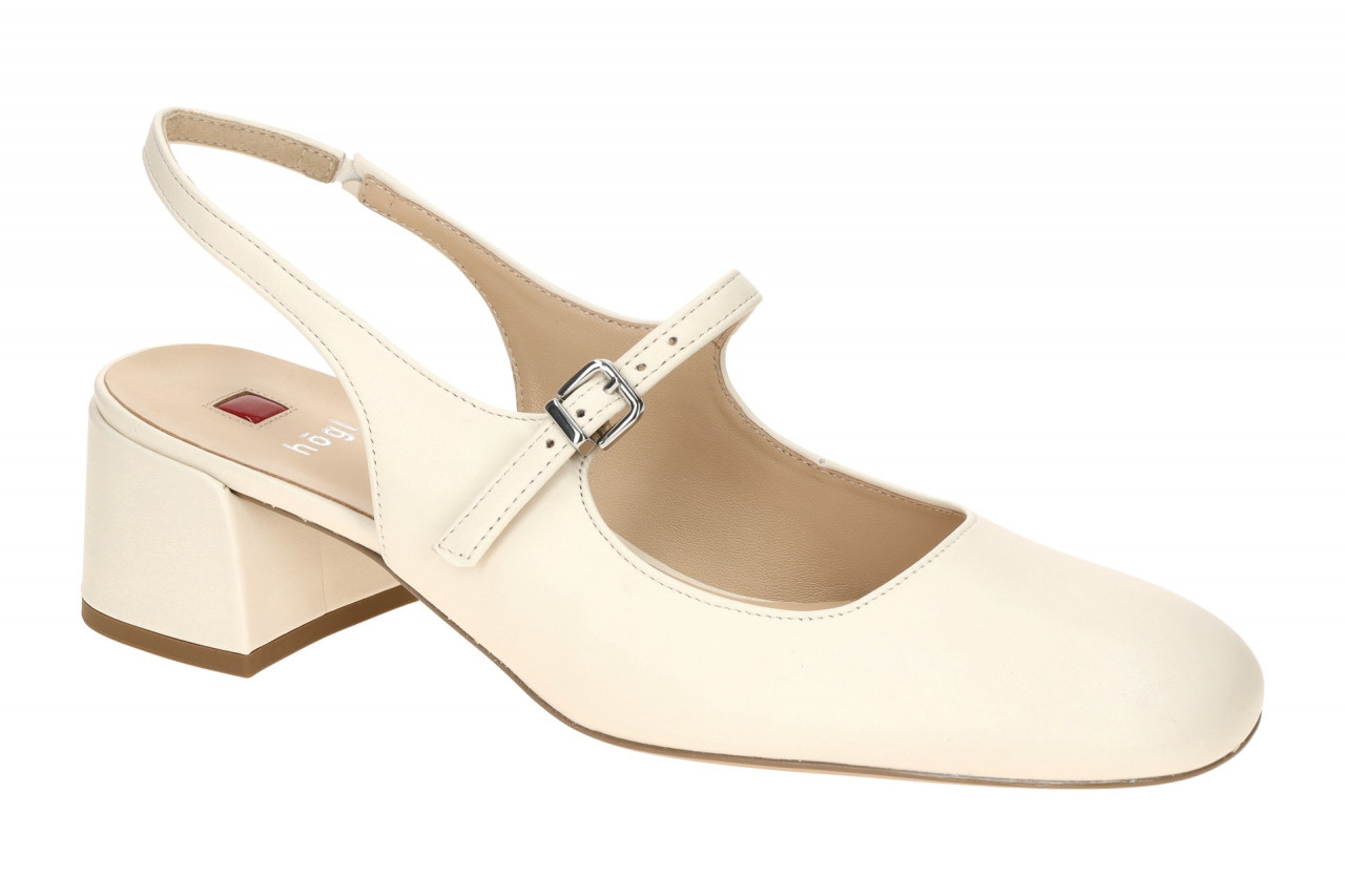 H?gl LILIAN 1-10 4120 0800 offwhite - Sling Pumps f?r Damen