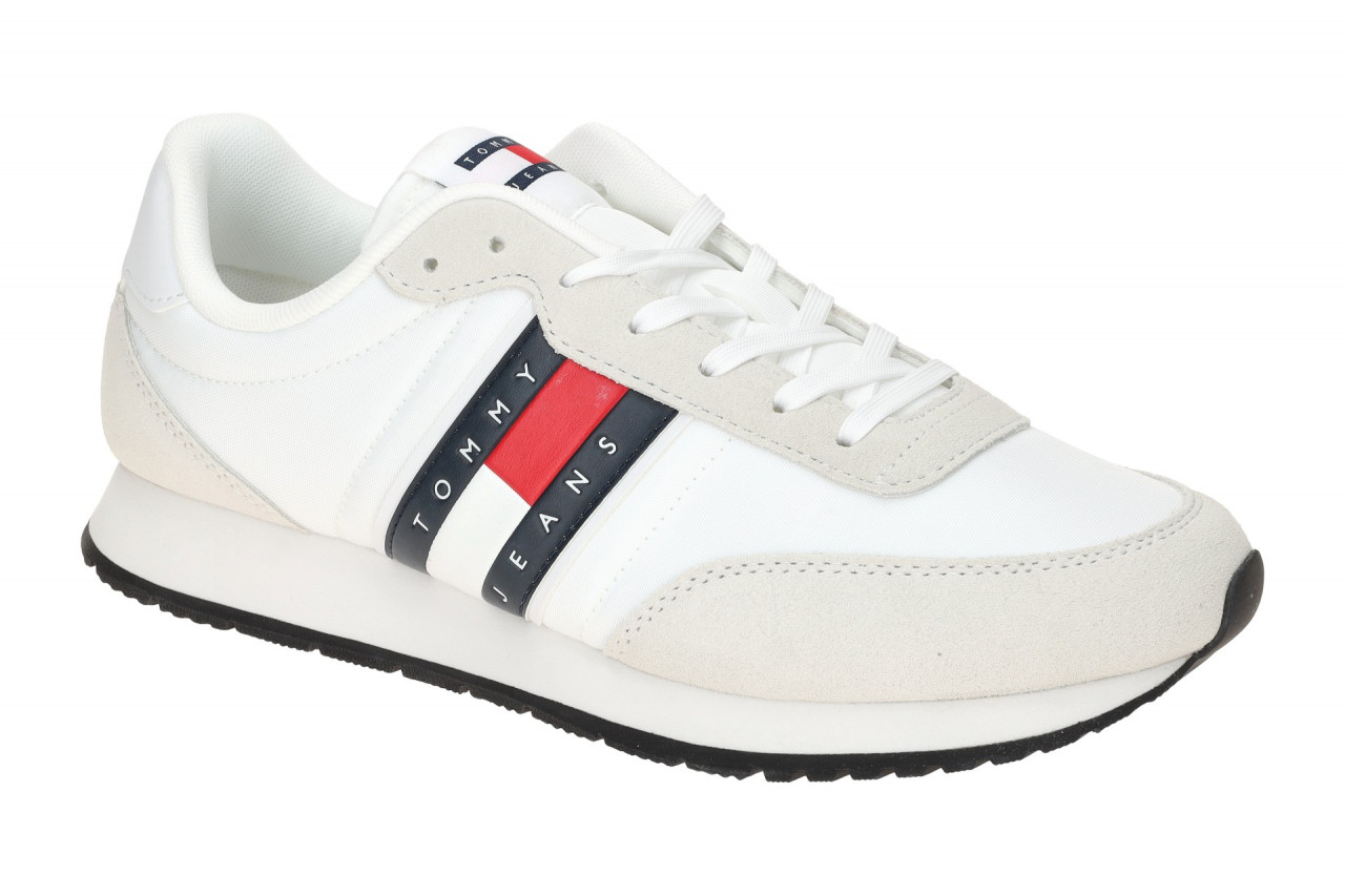 Tommy Hilfiger TJM RUNNER CASUAL ESS EM01351 YBR wei? - Sneakers f?r Herren