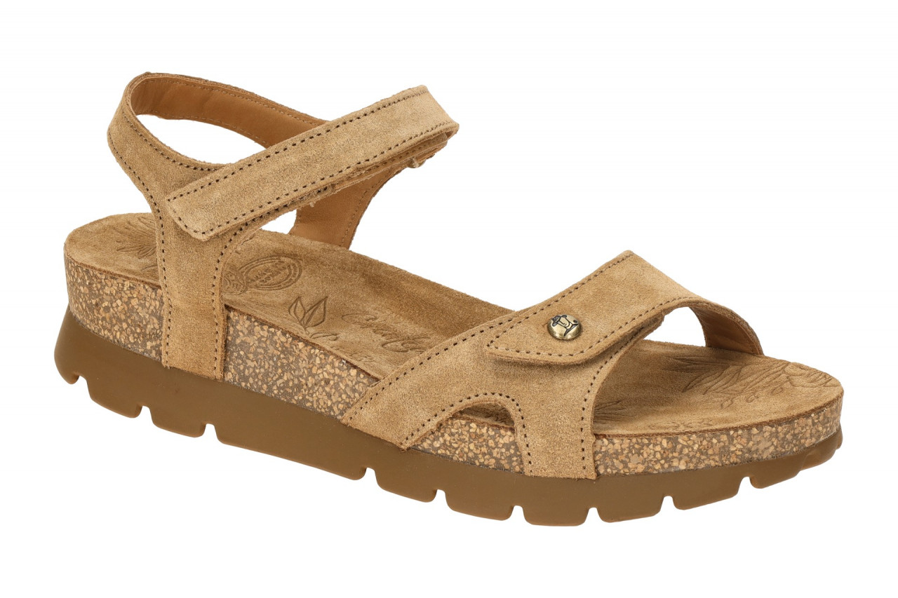 Panama Jack Sulia B19 cuero hell-braun - Riemchen Sandale f?r Damen