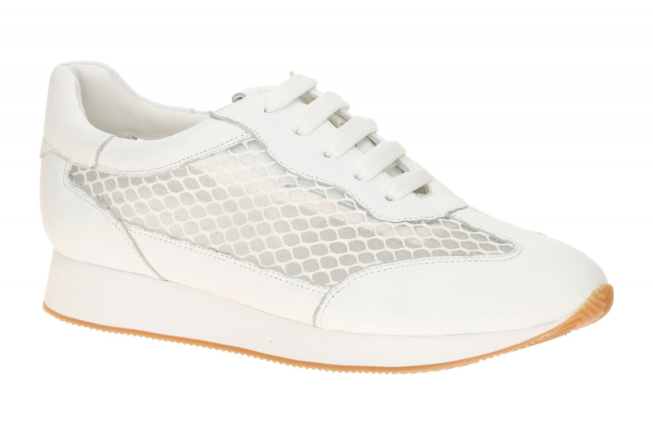 Peter Kaiser Damenschuhe 9-73540-46 Sneaker Wei? - white/comb: Glattleder + T...