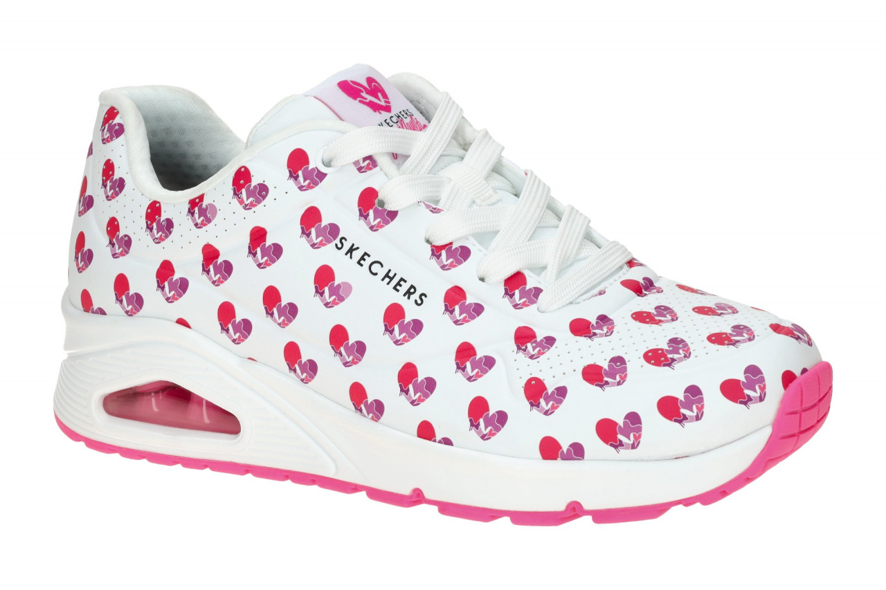 Skechers UNO 190006 WPK wei? - sportliche Halbschuhe f?r Damen