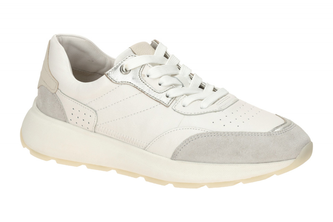 Gabor 83.484.11 Damen Halbschuhe Sneaker wei? (white kombi) extra leicht