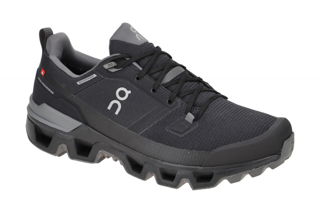 ON 73.98602 CloudWander Waterproof Damenschuhe Schwarz/Eclipse wasserdicht at...