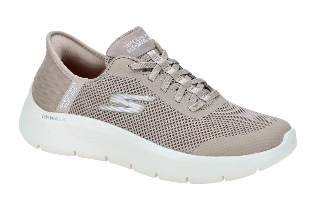 Skechers GO WALK FLEX 124836 TPE taupe - Sneakers f?r Damen