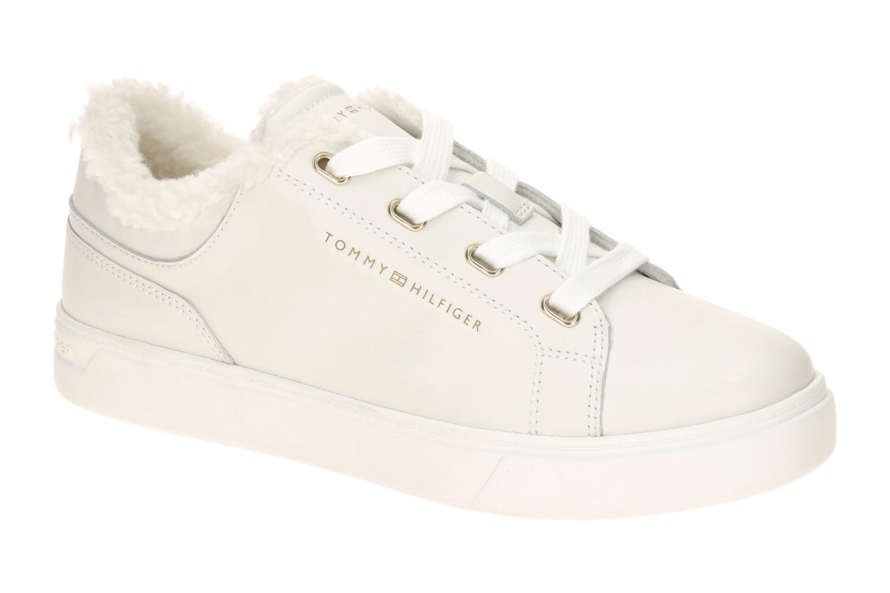 Tommy Hilfiger CASUAL CUPSOLE FW08824 YBL offwhite - Sneakers f?r Damen