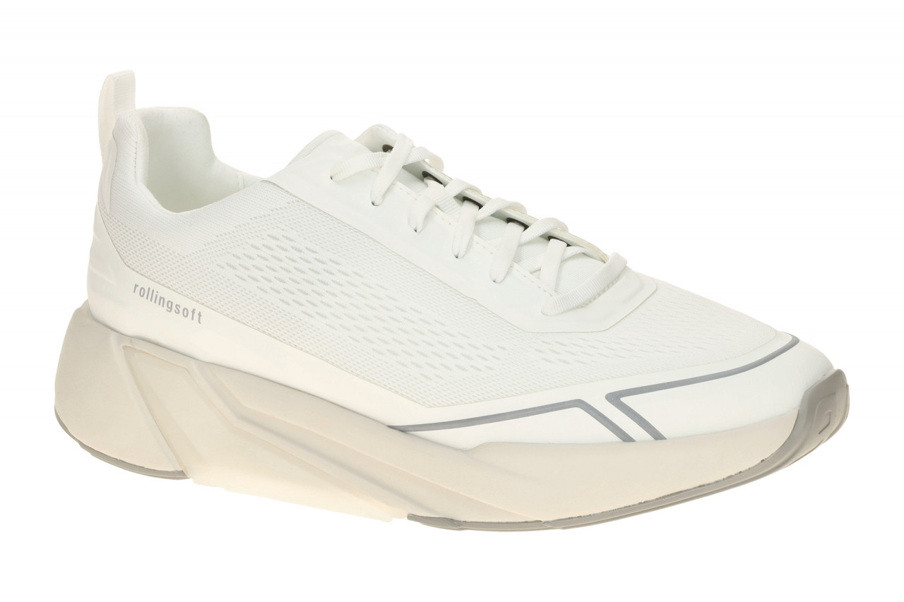 Pius Gabor 8013.10.01 ROLLINGSOFT Herrenschuhe Wei? Sneakers bequeme Halbschuhe