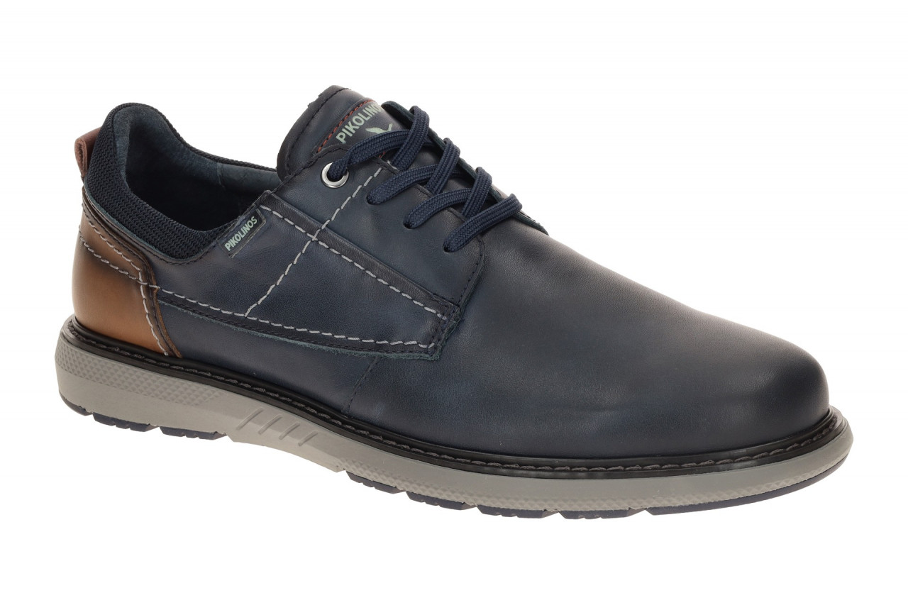 Pikolinos M8D-4292C1 Blue BILBAO Herrenschuhe Echtleder Schn?rschuhe - dunkel...