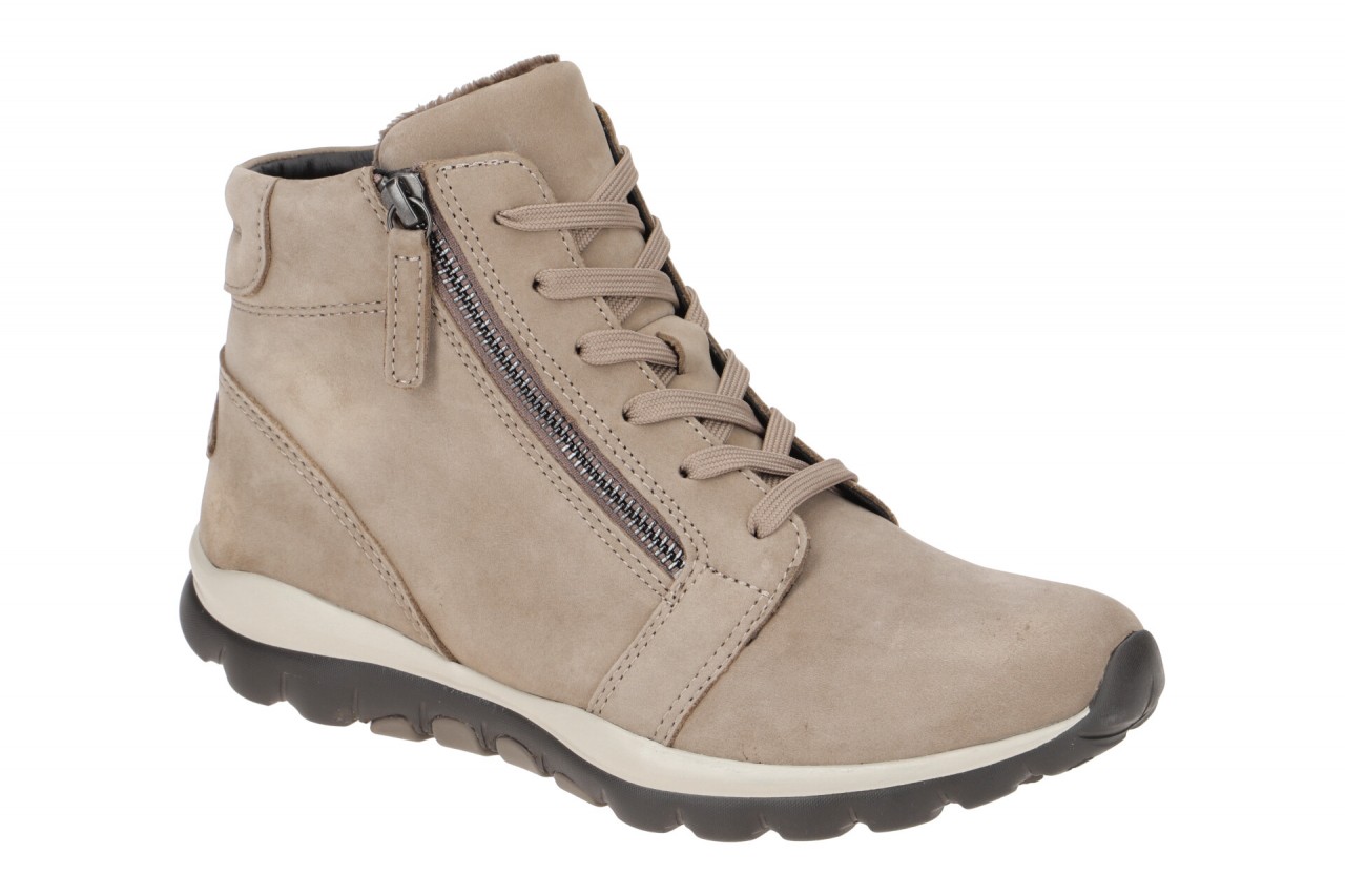 Gabor ROLLINGSOFT 76.868.40 beige - bequeme Stiefelette f?r Damen