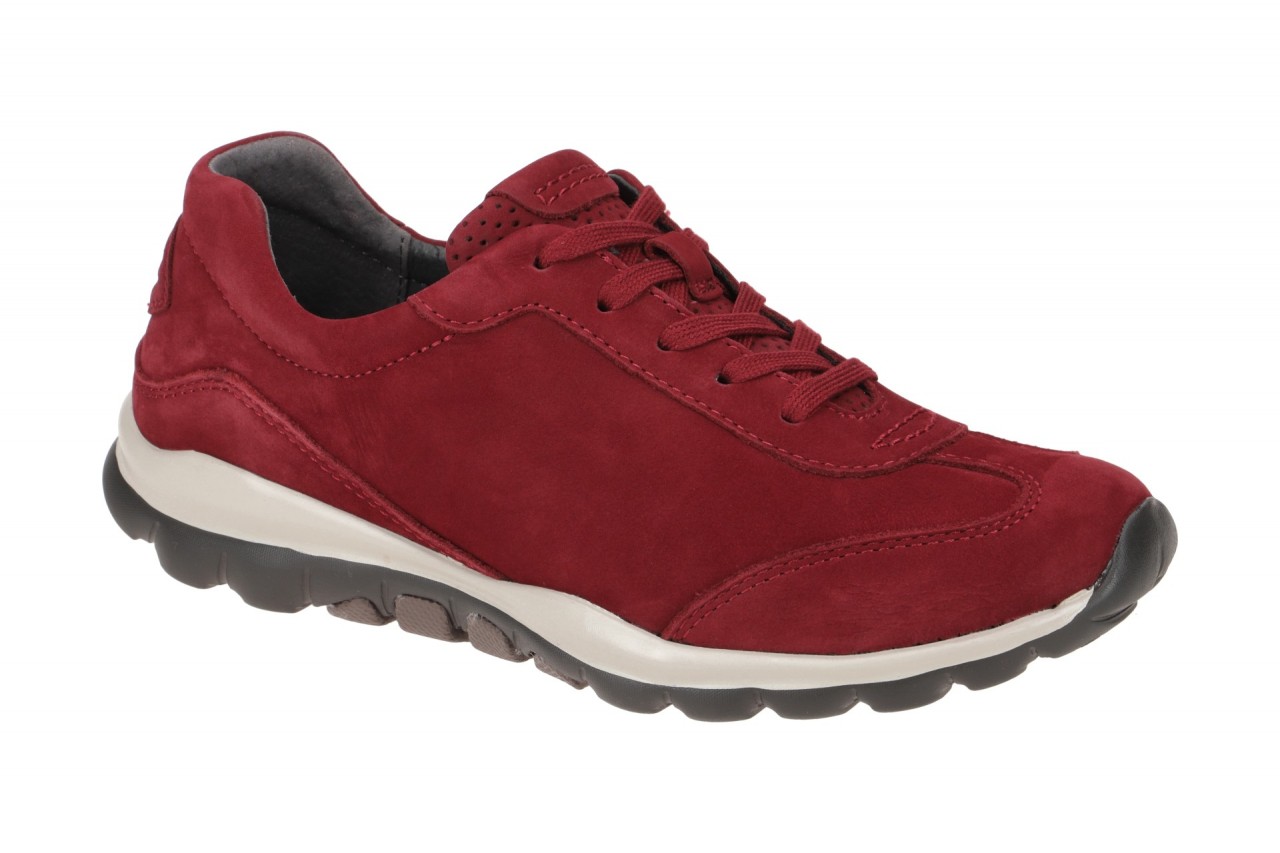 Gabor ROLLINGSOFT 76.965.48 rot - sportliche Halbschuhe f?r Damen