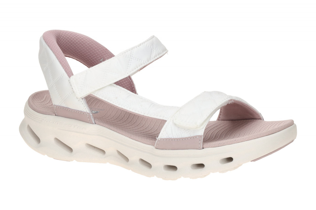 Skechers GO WALK GLIDE STEP 2.0 SANDAL 141276 WPK wei? - Sandalette f?r Damen