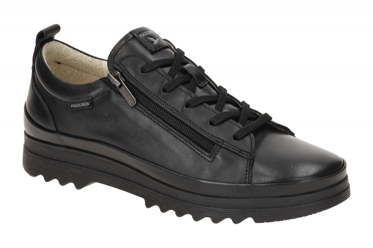 Pikolinos W3W-6979C6 black VIGO Damenschuhe schwarz bequeme Schn?r-Halbschuhe
