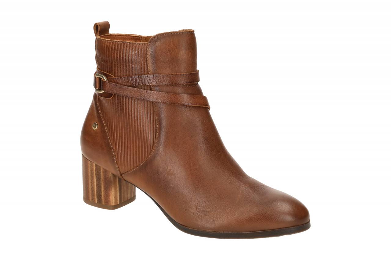 Pikolinos W1Z-8841 Damen Stiefeletten Braun Elegant Absatz Gummisohle