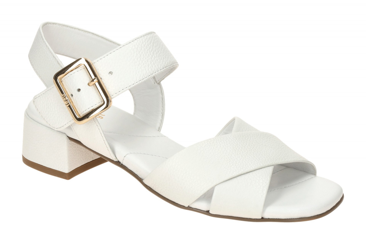 H?gl 2623 1200 Damen Sandalette wei? Riemchen Sandalen CAMILA in Echtleder