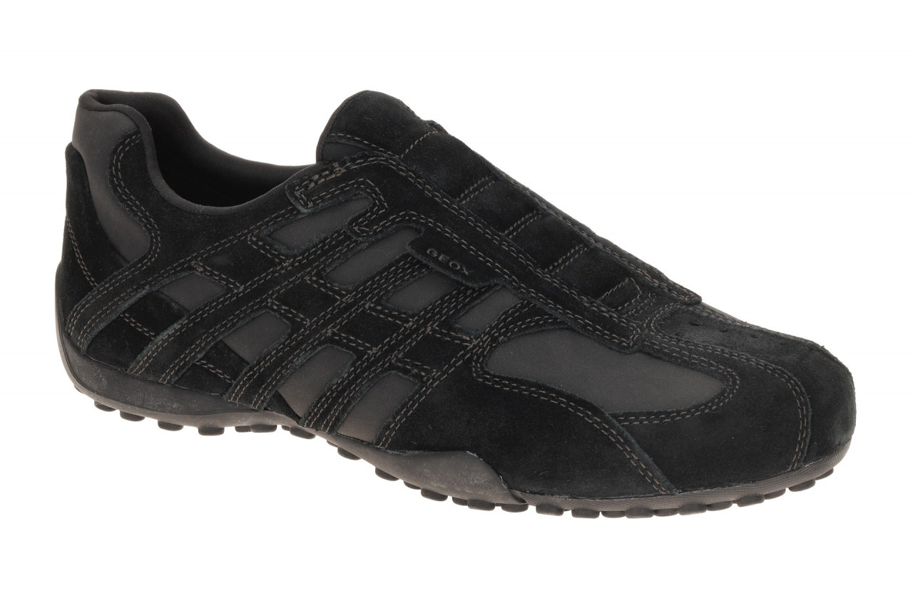 Geox Herren Sneaker U56MNB 022EK C9999 schwarz atmungsaktiv wasserdicht