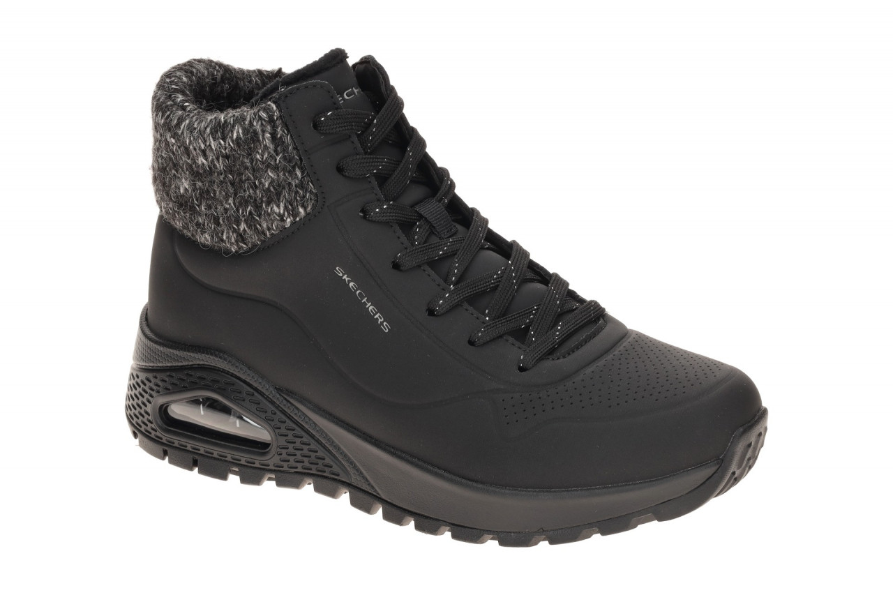 Skechers UNO 167988 BLK schwarz - Mid Cut Sneakers f?r Damen