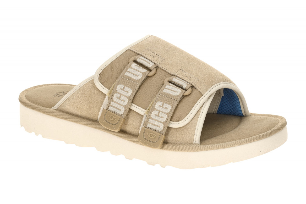 UGG GOLDENCOAST STRAP SLIDE 1142730 SSNT beige - sportliche Pantoletten f?r H...