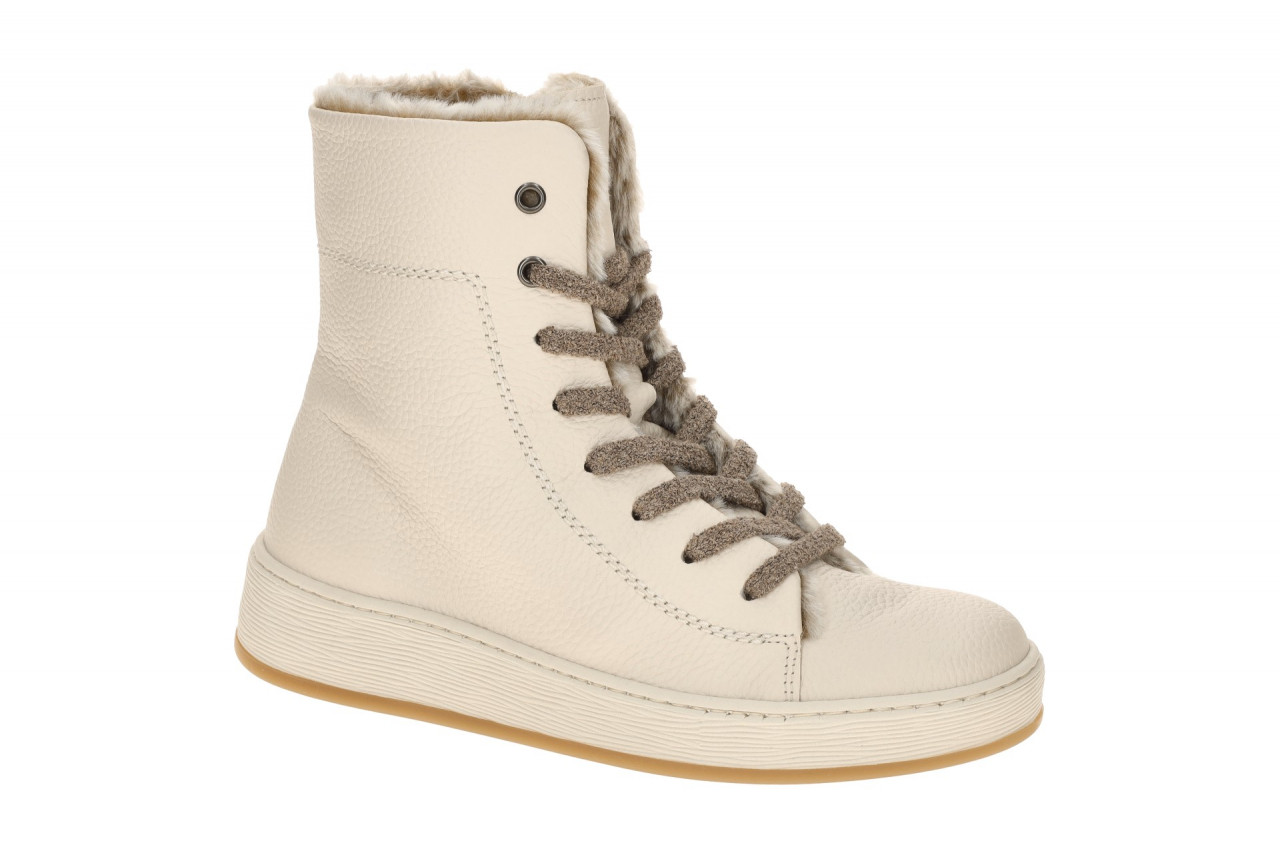 Gabor 76.775 Beige Rabbit Damen Stiefeletten, Sportlich, Comfort Fu?bett