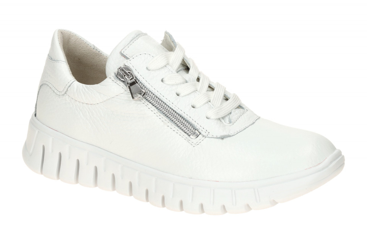 Waldl?ufer 916010 H-BIRDY Damen Sneakers Wei? - weiss Bequeme Halbschuhe