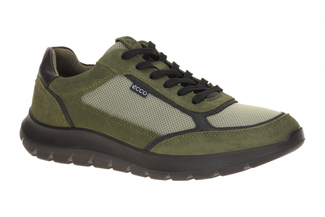 Ecco 571804 CITY STRIDE - TRAINER Herrenschuhe Gr?n Tarmac/Black/Veriver bequ...