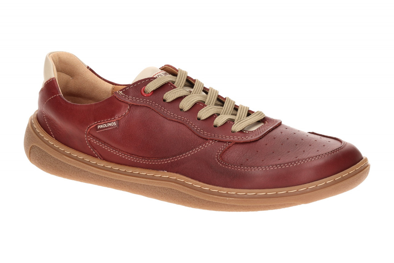 Pikolinos U9F-6363C2 Arcilla Aranjuez Herrenschuhe Rot - Barfu?-Design bequem...