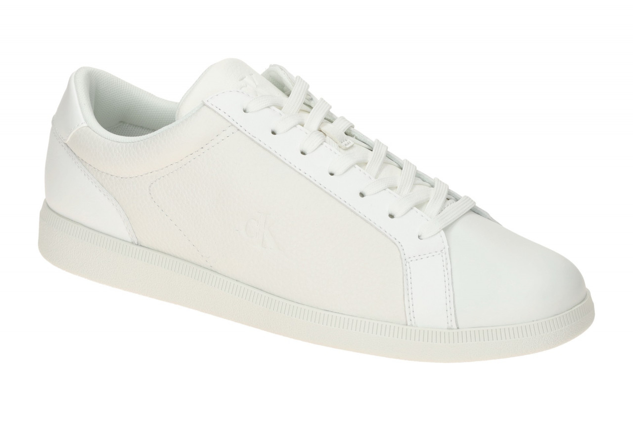 Calvin Klein LOW PROFIL CUPSOLE YM01190 0K4 wei? - sportliche Halbschuhe f?r ...