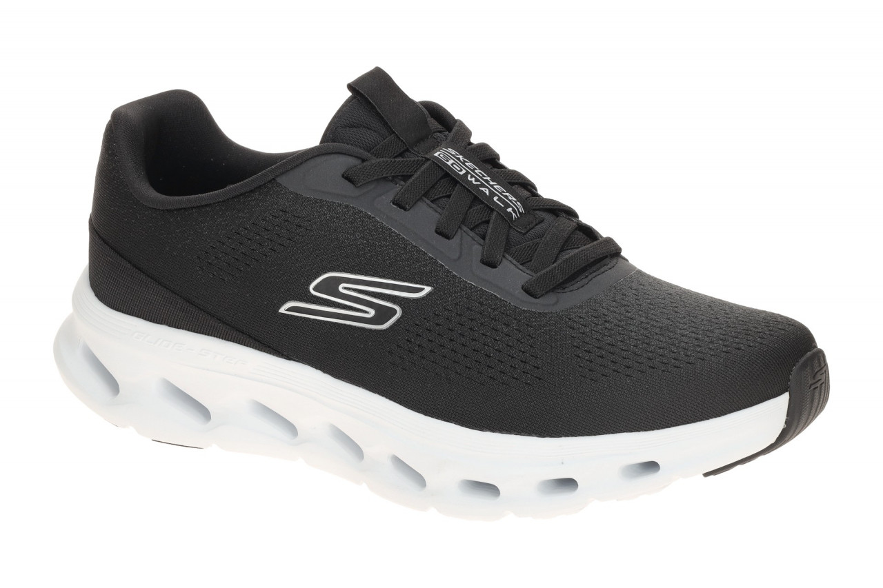 Skechers 217020 BKW Herren Sneaker schwarz/wei?, Maschinenwaschbar, Air Coole...