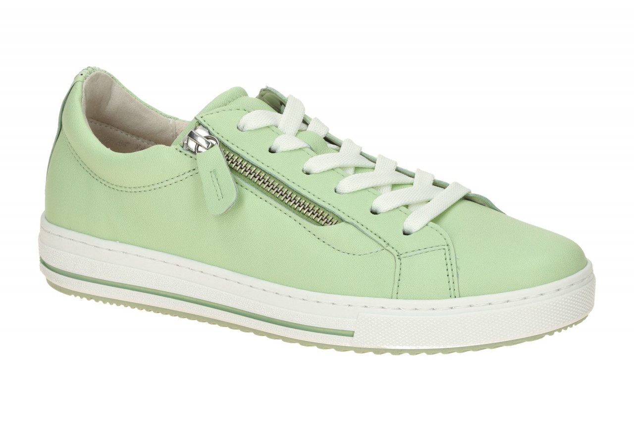 Gabor 86.518.33 FLORENZ Damenschuhe Halbschuhe Sneaker Echtleder Gr?n Pistazie
