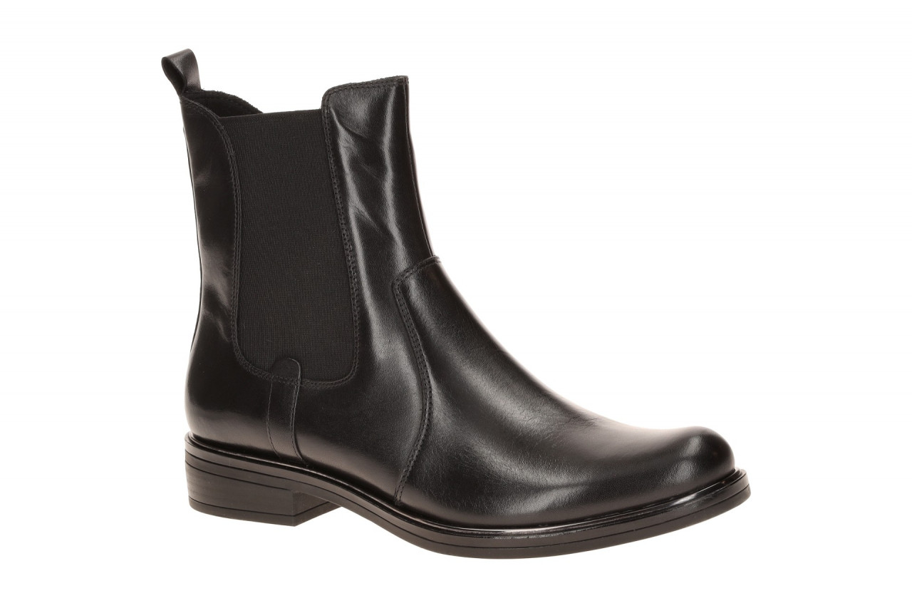 CAPRICE 25304 Damen Stiefeletten Schwarz Ankle Boots Gummisohle Rei?verschluss
